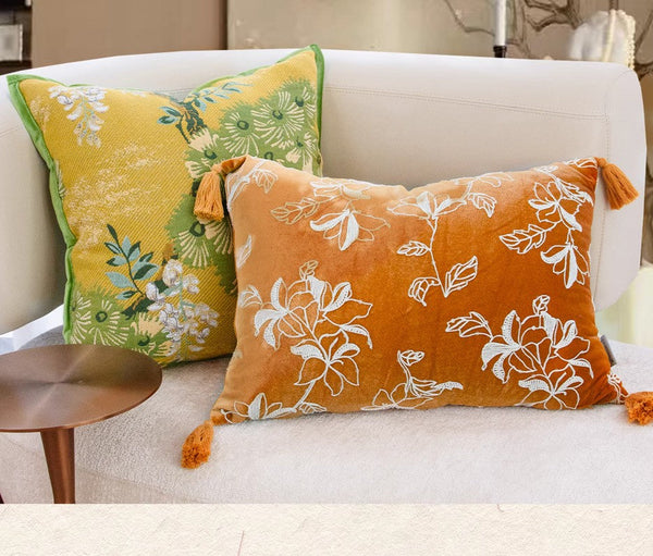Unique Decorative Pillows for Bedroom, Modern Decorative Pillows for Couch, Decorative Cushion Covers, Decorative Pillow Arrangement Ideas for Interior Design-ArtWorkCrafts.com