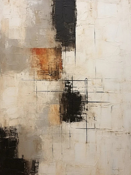 Hand Painted Wall Art Paintings, Modern Abstract Art for Dining Room, Extra Large Paintings for Living Room, Abstract Acrylic Painting-ArtWorkCrafts.com