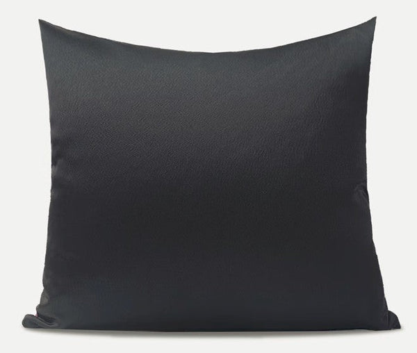Simple Throw Pillow for Interior Design, Modern Black Gray Golden Lines Decorative Throw Pillows, Modern Sofa Pillows, Contemporary Square Modern Throw Pillows for Couch-ArtWorkCrafts.com