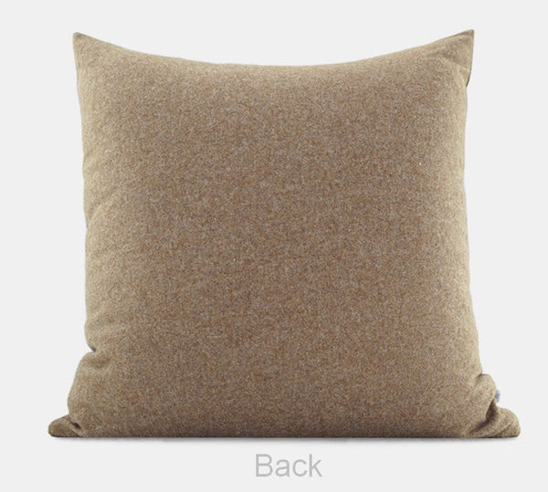 Geometric Modern Sofa Pillows, Large Square Decorative Throw Pillows for Couch, Large Decorative Throw Pillows, Geometric Sofa Pillows for Interior Design-ArtWorkCrafts.com