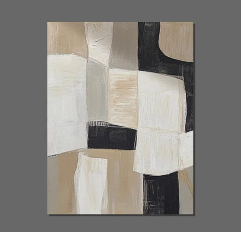Abstract Acrylic Paintings for Living Room, Contemporary Canvas Wall Art, Modern Contemporary Artwork, Buy Paintings Online-ArtWorkCrafts.com