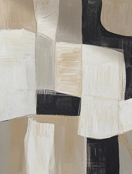 Abstract Acrylic Paintings for Living Room, Contemporary Canvas Wall Art, Modern Contemporary Artwork, Buy Paintings Online-ArtWorkCrafts.com