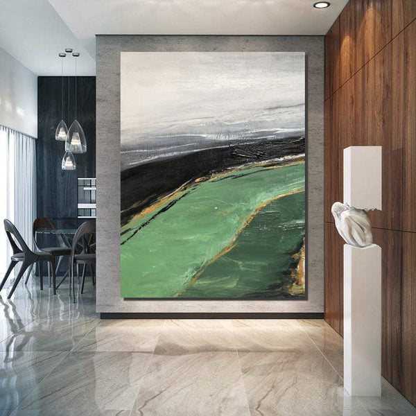 Abstract Painting Ideas for Living Room, Hand Painted Acrylic Painting, Large Abstract Paintings for Bedroom, Simple Modern Wall Art Ideas-ArtWorkCrafts.com