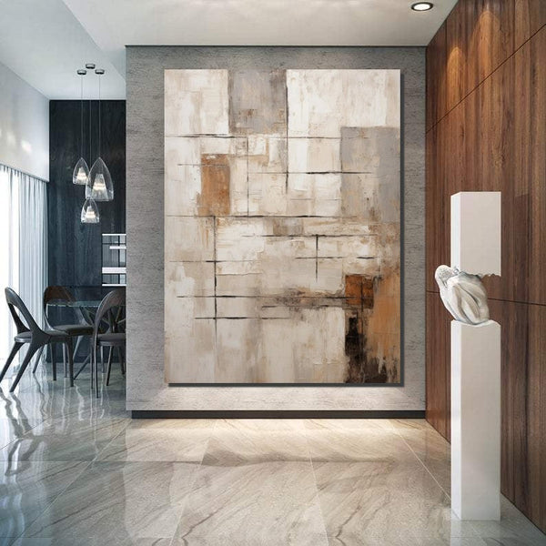 Large Paintings for Living Room, Living Room Wall Painting, Extra Large Paintings, Acrylic Abstract Art, Modern Abstract Acrylic Painting-ArtWorkCrafts.com