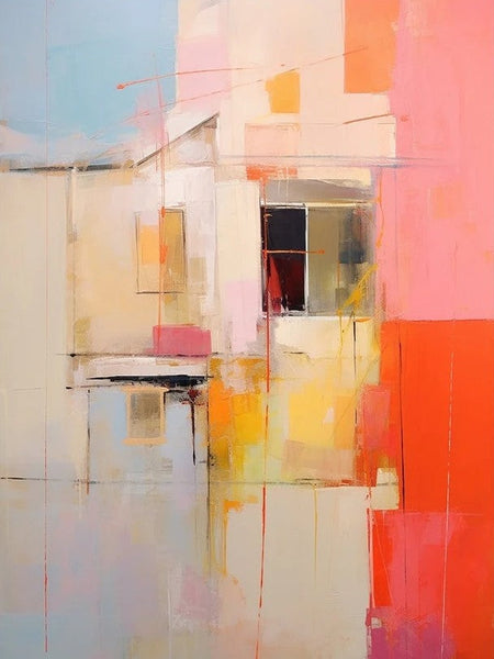 Acrylic Abstract Art, Modern Abstract Acrylic Painting, Living Room Wall Painting, Extra Large Paintings, Large Paintings for Living Room-ArtWorkCrafts.com