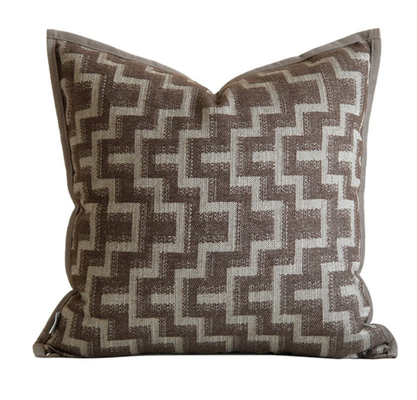 Mid Century Decorative Pillows for Couch, Geometric Modern Sofa Pillows, Contemporary Throw Pillows, Modern Pillows for Bedroom, Modern Sofa Pillows-ArtWorkCrafts.com