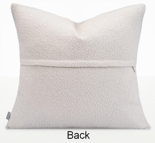 Large Square Modern Throw Pillows for Couch, Contemporary Modern Sofa Pillows for Bedroom, Simple Decorative Throw Pillows, Large Throw Pillow for Interior Design-ArtWorkCrafts.com