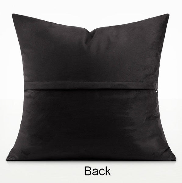 Abstract Decorative Throw Pillows for Living Room, Black Modern Pillows for Couch, Large Modern Sofa Pillow Cases, Decorative Pillow Covers-ArtWorkCrafts.com