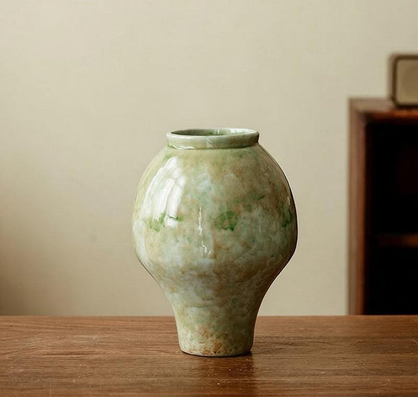 Centerpiece Ceramic Bud Vases, Porcelain Flower Vases, Flower Vases on Table, Handmade Water Holding Flower Vase-ArtWorkCrafts.com