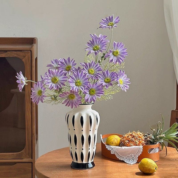 Handmade Bouquet Ceramic Vases, Modern Flower Vases on Table, Porcelain Flower Vases, Water Holding Flower Vases-ArtWorkCrafts.com