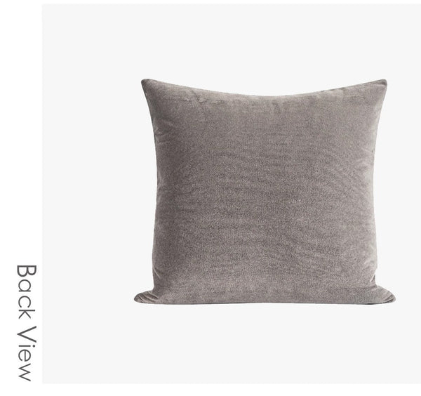 Modern Sofa Throw Pillows, Large Decorative Throw Pillows for Couch, Grey Green Abstract Contemporary Throw Pillow for Living Room-ArtWorkCrafts.com