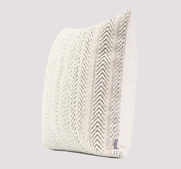 Extra Large Decorative Pillows for Couch, Modern Sofa Pillows, Contemporary Throw Pillows for Living Room, Modern Square Pillows-ArtWorkCrafts.com