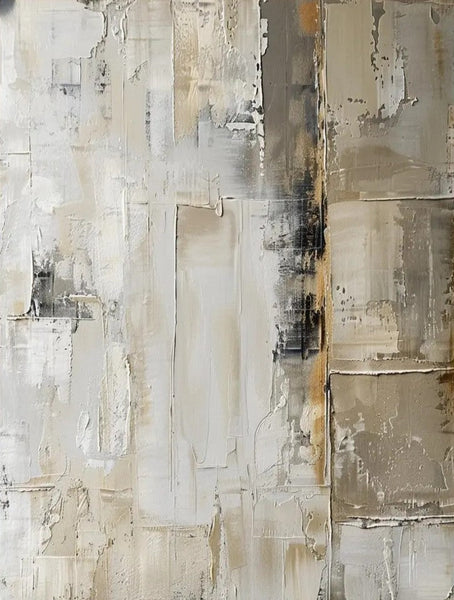 Oversized Wall Art Painting for Sale, Modern Acrylic Canvas Painting, Heavy Texture Paintings, Palette Knife Paniting, Acrylic Painting on Canvas-ArtWorkCrafts.com