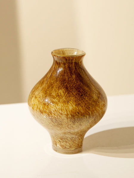 Handmade Liuli Vases, Color Glaze Vase, Contemporary Vases for Modern Home Decor, Modern Glass Bud Vases, Centerpiece Vases on Table-ArtWorkCrafts.com