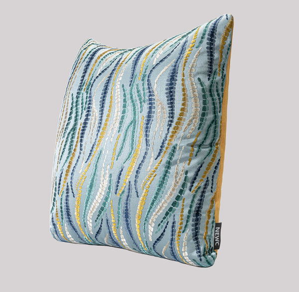 Square Modern Pillows for Couch, Contemporary Modern Sofa Pillows, Decorative Throw Pillows for Bedroom, Large Throw Pillow for Living Room-ArtWorkCrafts.com