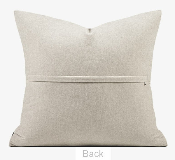 Contemporary Throw Pillows for Living Room, Modern Sofa Pillows, Modern Square Pillows, Large Decorative Pillows for Couch-ArtWorkCrafts.com