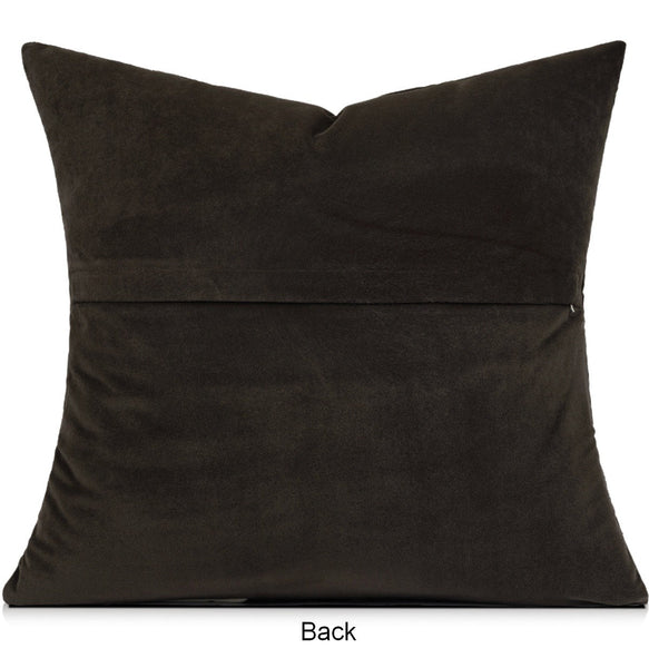 Black Stripe Modern Pillows for Couch, Abstract Decorative Throw Pillows for Living Room, Large Modern Sofa Pillow Cases, Decorative Pillow Covers-ArtWorkCrafts.com