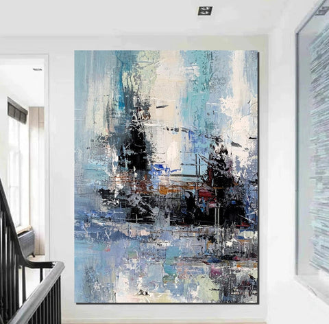 Large Paintings for Dining Room, Acrylic Painting on Canvas, Simple Abstract Art, Wall Art Paintings for Bedroom, Simple Modern Art Paintings-ArtWorkCrafts.com