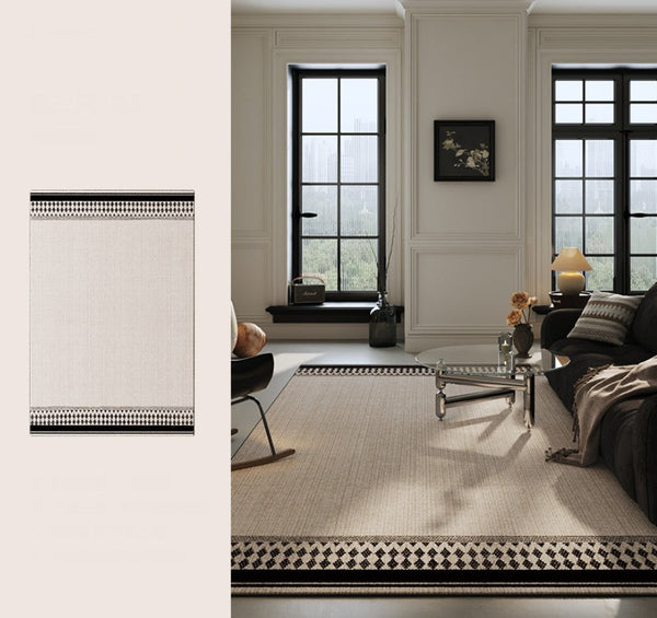 Large Modern Rugs for Living Room, Dining Room Floor Rugs, Modern Area Rugs under Sofa, Abstract Contemporary Rugs for Bedroom, Modern Carpets for Office-ArtWorkCrafts.com