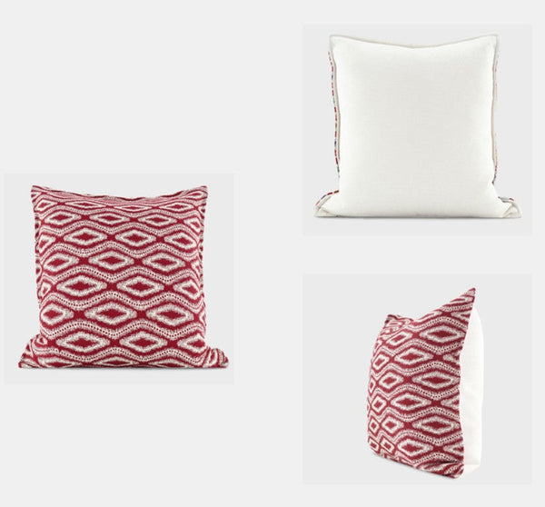 Decorative Throw Pillows for Couch, Decorative Pillows for Living Room, Modern Throw Pillows, Luxury Modern Sofa Pillows, Large Square Pillows-ArtWorkCrafts.com
