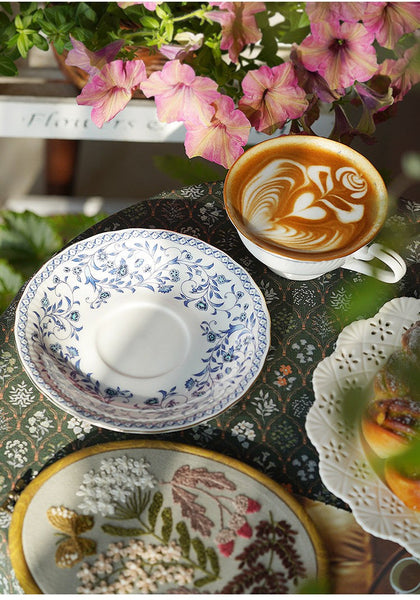 Classic British Tea Cups, Elegant Tea Cup With Saucer, Traditional Tea Cup Set, Porcelain Tea Cups, Floral Tea Cup Set, Ceramic Tea Cup with Saucer, Tea Cup Set, Vintage Tea Cup Set, Modern Ceramic Cups-ArtWorkCrafts.com
