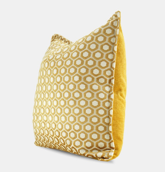 Modern Pillows for Couch, Decorative Pillow Covers, Large Modern Sofa Cushion, Yellow Decorative Throw Pillows for Living Room-ArtWorkCrafts.com