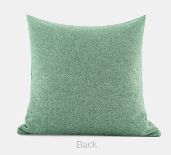 Modern Sofa Pillows for Interior Design, Contemporary Modern Sofa Pillows, Luxury Square Pillows, Modern Throw Pillows for Couch, Decorative Throw Pillows for Bedroom-ArtWorkCrafts.com