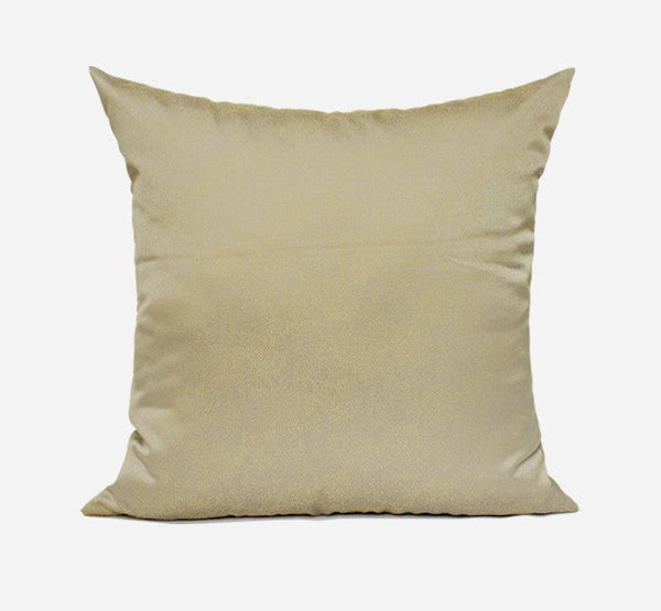 Decorative Throw Pillow for Couch, Yellow Modern Sofa Pillows, Simple Modern Throw Pillows for Couch, Yellow Square Pillows-ArtWorkCrafts.com