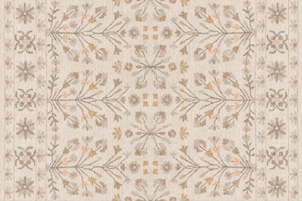 Modern Rugs for Living Room, Flower Pattern Modern Rugs for Farmhouse, Bedroom Modern Rugs, Modern Rugs for Dining Room-ArtWorkCrafts.com