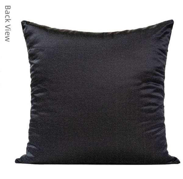 Geometric Contemporary Pillows, Abstract Decorative Throw Pillows, Square Modern Throw Pillows for Couch, Large Simple Throw Pillow for Interior Design-ArtWorkCrafts.com