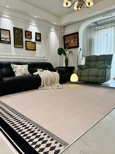 Large Modern Rugs for Living Room, Dining Room Floor Rugs, Modern Area Rugs under Sofa, Abstract Contemporary Rugs for Bedroom, Modern Carpets for Office-ArtWorkCrafts.com