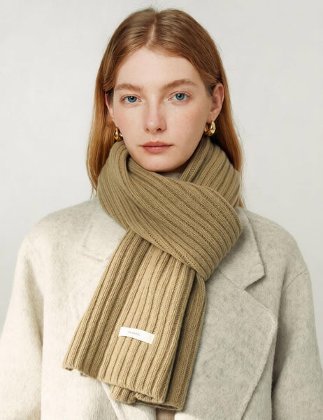 Casual Scarf for Women, Winter Wool Scarf, Unique Birthday Gift for Girl, Modern Wool Scarf for Women, Cold Weather Scarves, Soft Wool Scarf for Women