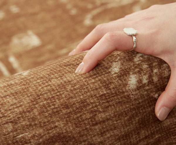 Mid Century Modern Rugs for Living Room, Geometric Contemporary Rugs, Abstract Contemporary Modern Rugs for Dining Room-ArtWorkCrafts.com