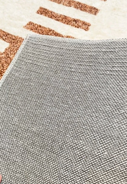 Modern Rugs under Dining Room Table, Mid Century Geometric Carpets, Abstract Modern Rugs for Living Room, Contemporary Modern Rugs Next to Bed-ArtWorkCrafts.com