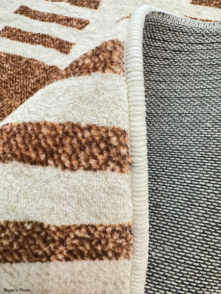 Modern Rugs under Dining Room Table, Mid Century Geometric Carpets, Abstract Modern Rugs for Living Room, Contemporary Modern Rugs Next to Bed-ArtWorkCrafts.com