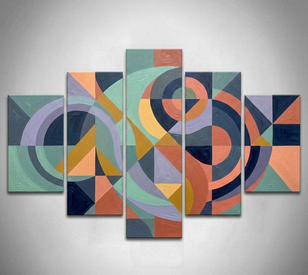 Original Abstract Paintings, Modern Canvas Artwork for Living Room, Large Abstract Wall Art Paintings-ArtWorkCrafts.com