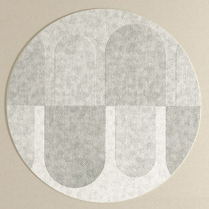Modern Floor Carpets under Dining Room Table, Large Geometric Modern Rugs in Bedroom, Contemporary Abstract Rugs for Living Room-ArtWorkCrafts.com