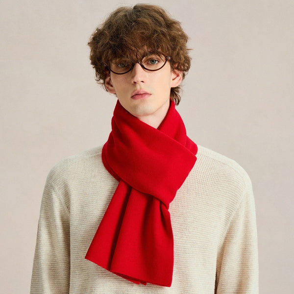 Men's Wool Scarf Winter, Formal Men Scarf Styles, Soft Wool Winter Scarves for Men, Casual Scarf for Men, Men's Winter Scarf, Business Wool Scarf for Gentleman