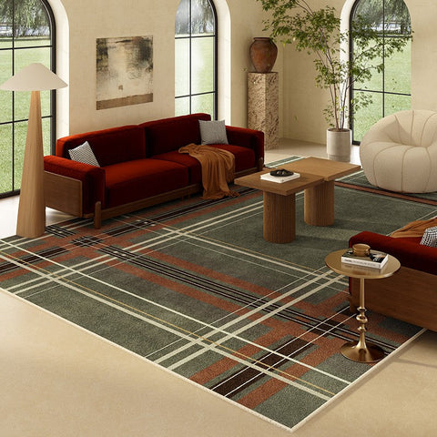Contemporary Modern Rugs for Dining Room, Mid Century Modern Rugs for Living Room, Geometric Contemporary Rugs for Bedroom