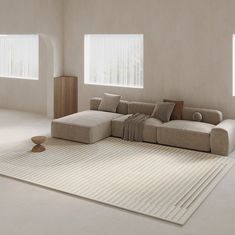 Modern Rug Ideas for Living Room, Dining Room Abstract Modern Rugs, Contemporary Modern Rugs for Bedroom-ArtWorkCrafts.com