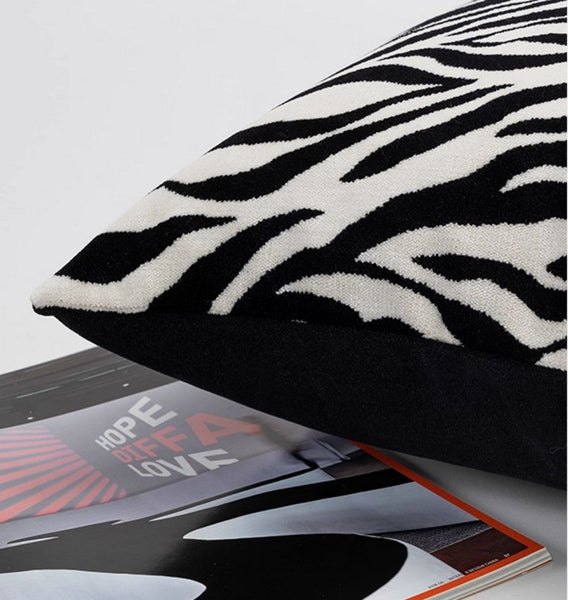 Large Decorative Sofa Pillows, Large Modern Sofa Throw Pillows for Bedroom, Abstract Contemporary Pillow for Couch-ArtWorkCrafts.com