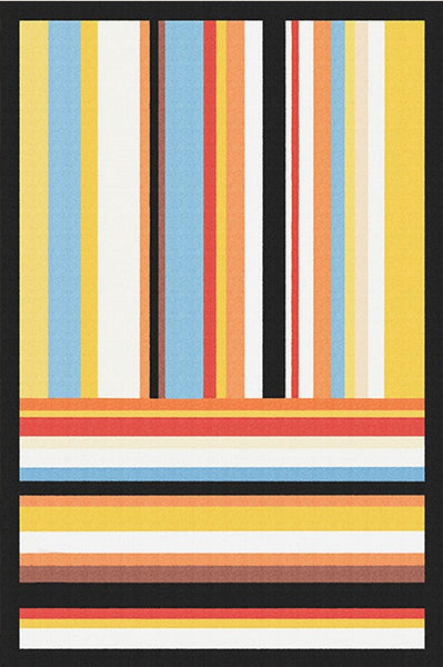 Large Modern Rugs for Sale, Colorful Contemporary Floor Carpets under Sofa, Mid Century Modern Rugs in Living Room, Bedroom Modern Rugs
