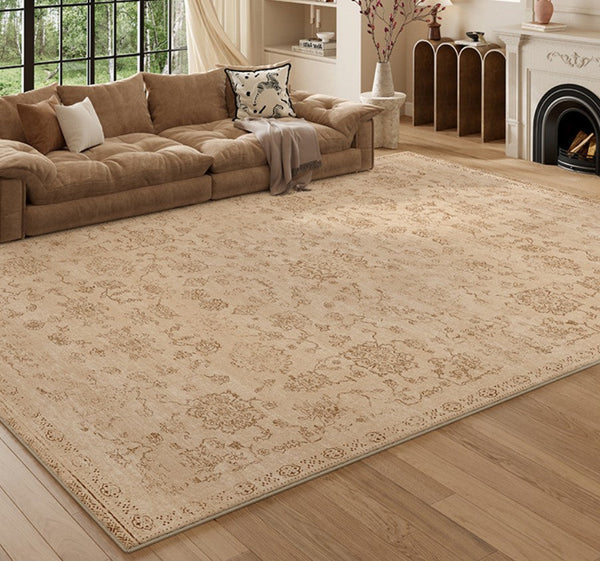 Dining Room Floor Carpets, Abstract Geometric Modern Rugs, Contemporary Modern Rugs for Bedroom, Mid Century Modern Rugs for Living Room-ArtWorkCrafts.com