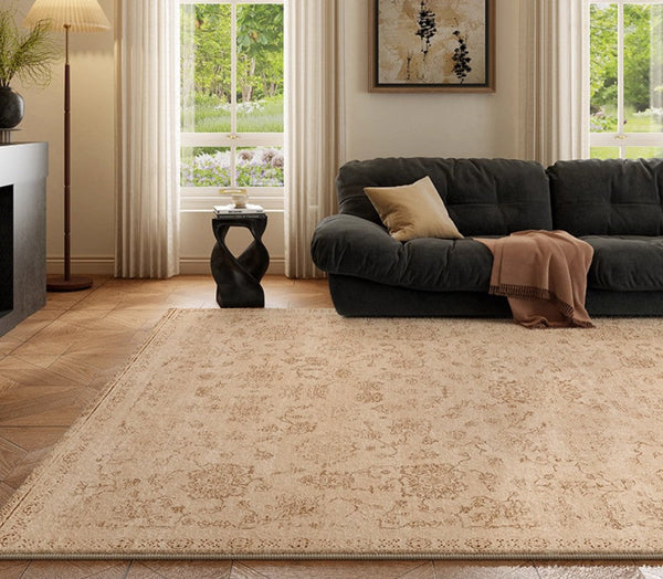 Dining Room Floor Carpets, Abstract Geometric Modern Rugs, Contemporary Modern Rugs for Bedroom, Mid Century Modern Rugs for Living Room-ArtWorkCrafts.com