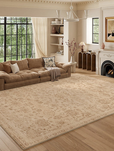 Dining Room Floor Carpets, Abstract Geometric Modern Rugs, Contemporary Modern Rugs for Bedroom, Mid Century Modern Rugs for Living Room-ArtWorkCrafts.com