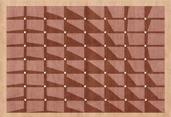 Modern Living Room Rug Ideas, Modern Rugs for Dining Room, Mid Century Modern Rugs Next to Bed, Thick Contemporary Rugs for Bedroom-ArtWorkCrafts.com
