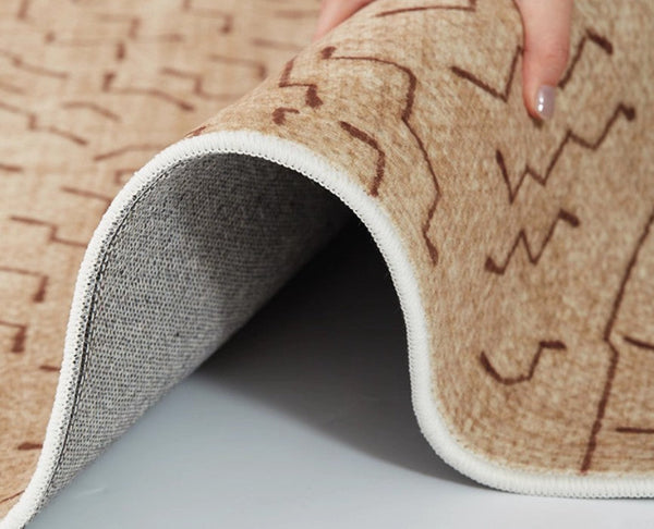 Modern Rugs for Dining Room, Bedroom Modern Rugs, Abstract Geometric Modern Rugs, Contemporary Modern Rugs for Living Room-ArtWorkCrafts.com