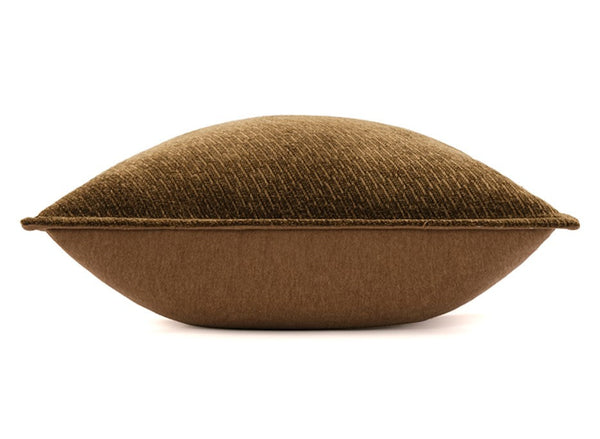 Large Brown Modern Throw Pillows for Couch, Contemporary Modern Sofa Pillows for Bedroom, Simple Decorative Throw Pillows, Large Throw Pillow for Interior Design-ArtWorkCrafts.com