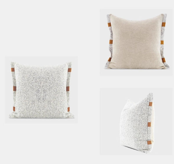 Decorative Throw Pillows for Bedroom, Modern Throw Pillows for Couch, Modern Sofa Pillows for Interior Design, Contemporary Modern Sofa Pillow Covers-ArtWorkCrafts.com