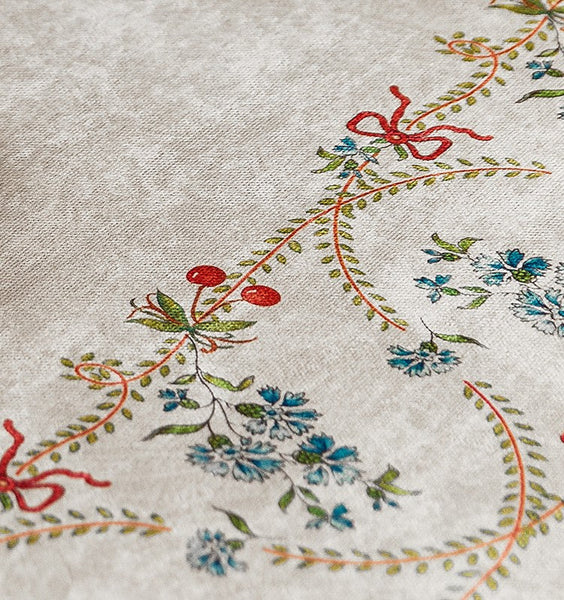 Spring Flower Table Covers for Round Table, Large Modern Rectangle Tablecloth for Dining Table, Farmhouse Table Cloth for Oval Table, Square Tablecloth for Kitchen-ArtWorkCrafts.com
